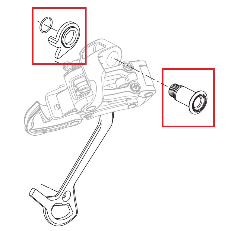Pulttipaketti SRAM X7/X9/DUAL DRIVE27/9/7/5 2004-05
