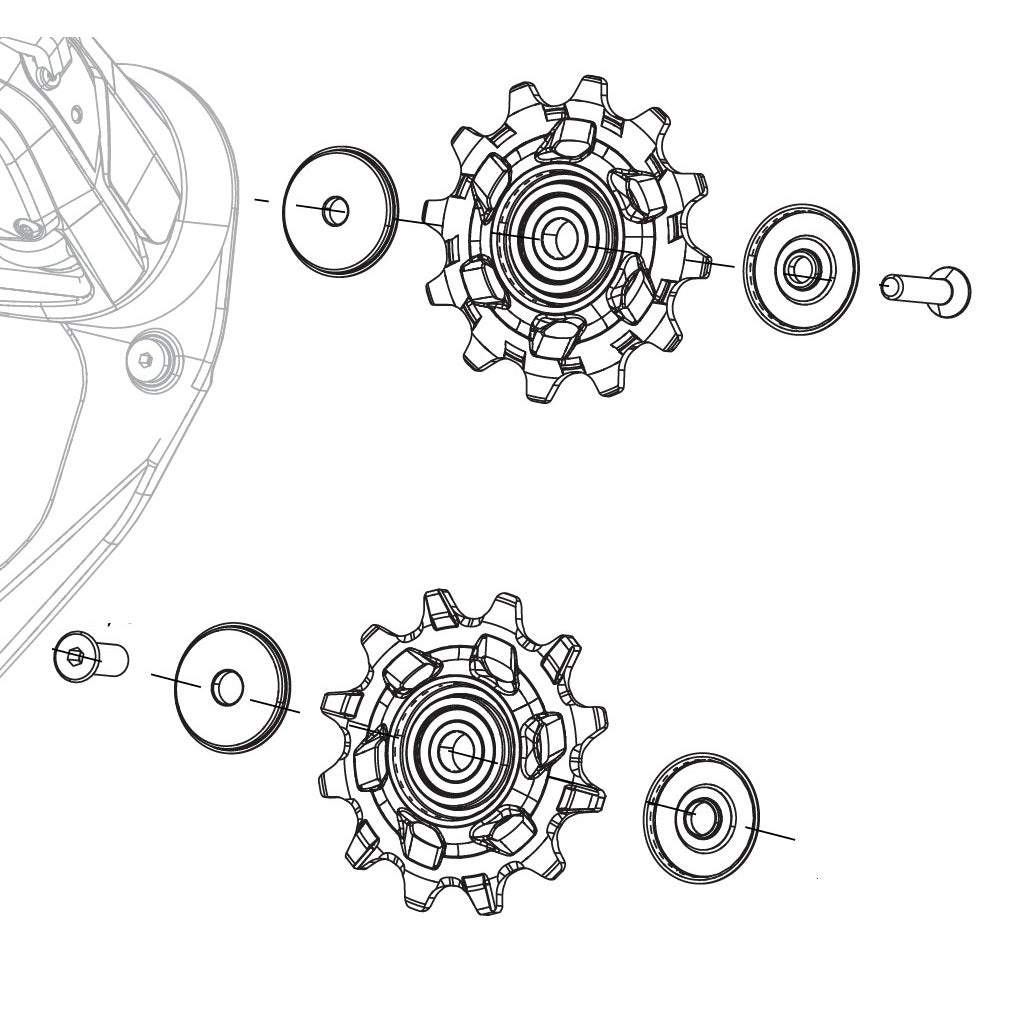 SRAM RED AXS 12V Keraamiset hammaspyörät SRAM RED AXS 12V Keraamiset hammaspyörät