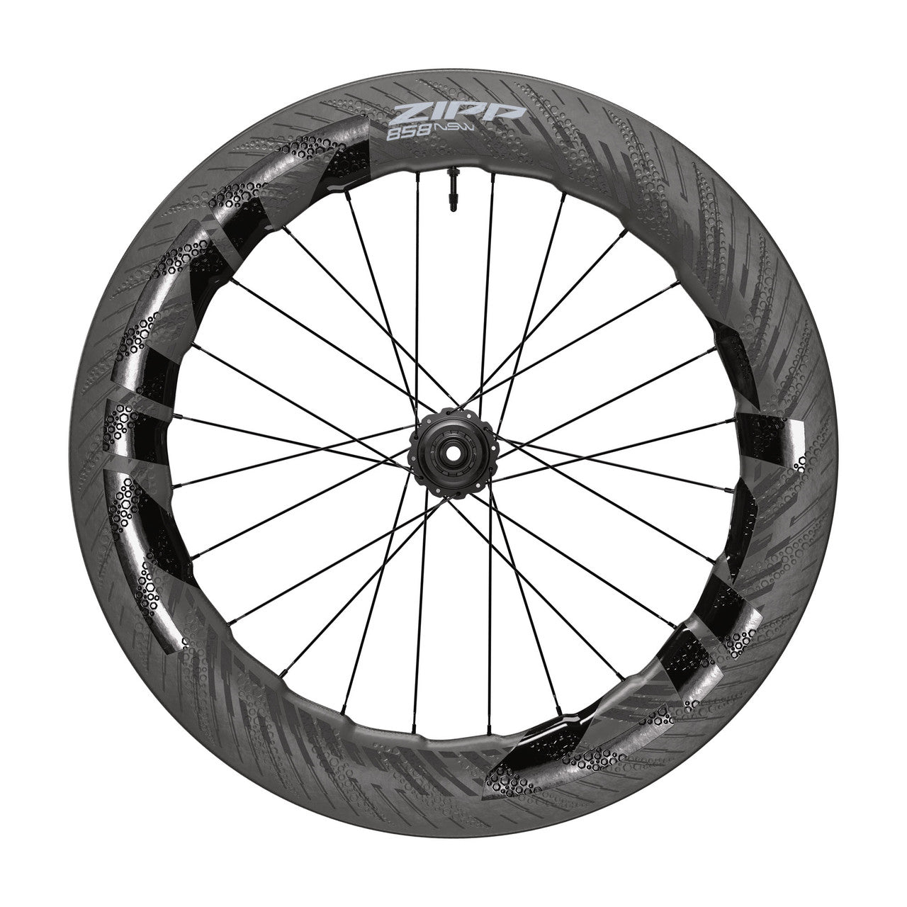 Pari ZIPP 858 NSW DISC Tubeless Ready -pyörää (keskuslukko)