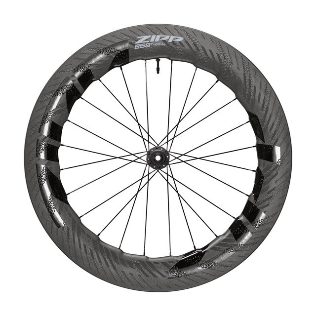 Pari ZIPP 858 NSW DISC Tubeless Ready -pyörää (keskuslukko)