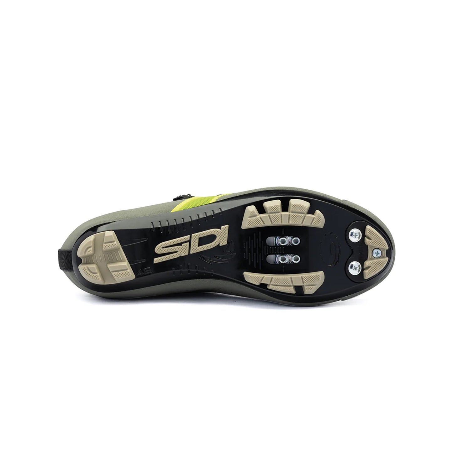 SIDI AERTIS MTB-kengät Military Green/Keltainen