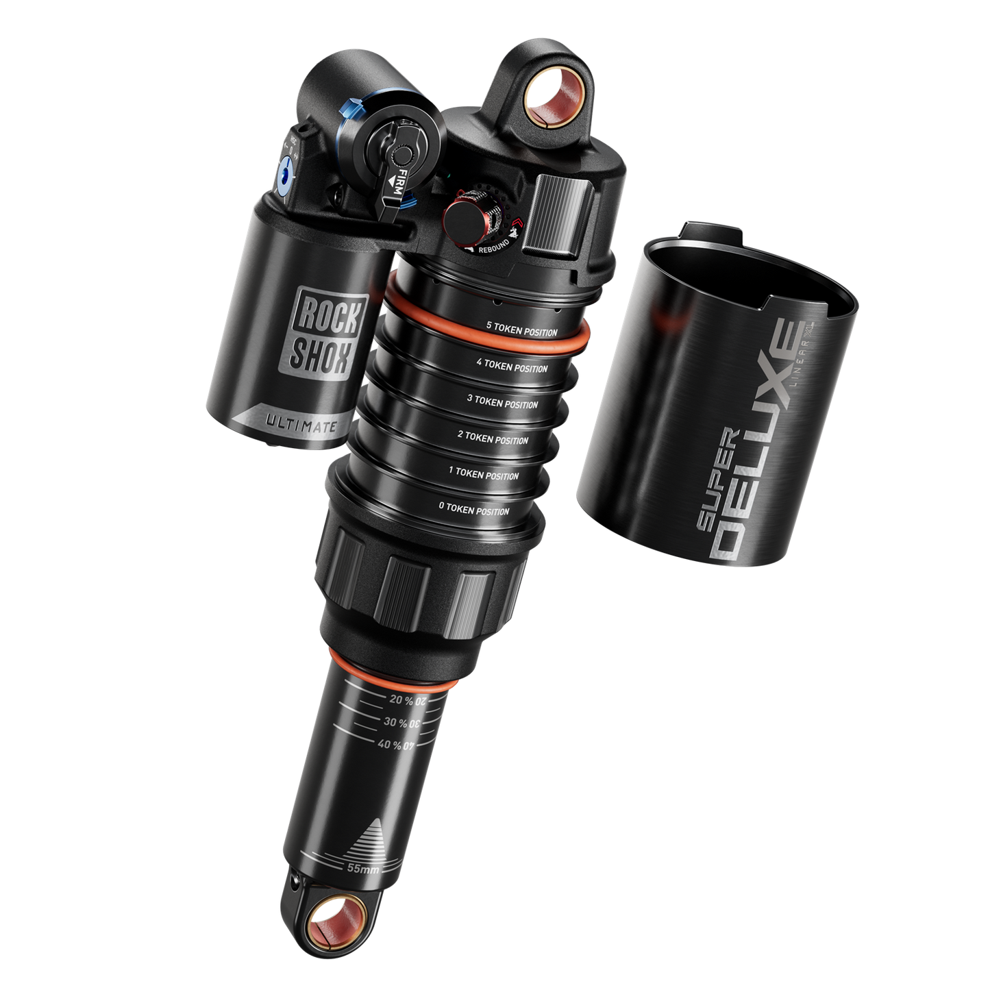 RS Super Deluxe Ultimate RC2T - 205X60 Linear XL Air, Token Loc 2, Reb25/Comp26, Lockout45, HB, Trn Std (8x30),D1 Siirtymävaiheen suojelupartio 2022+