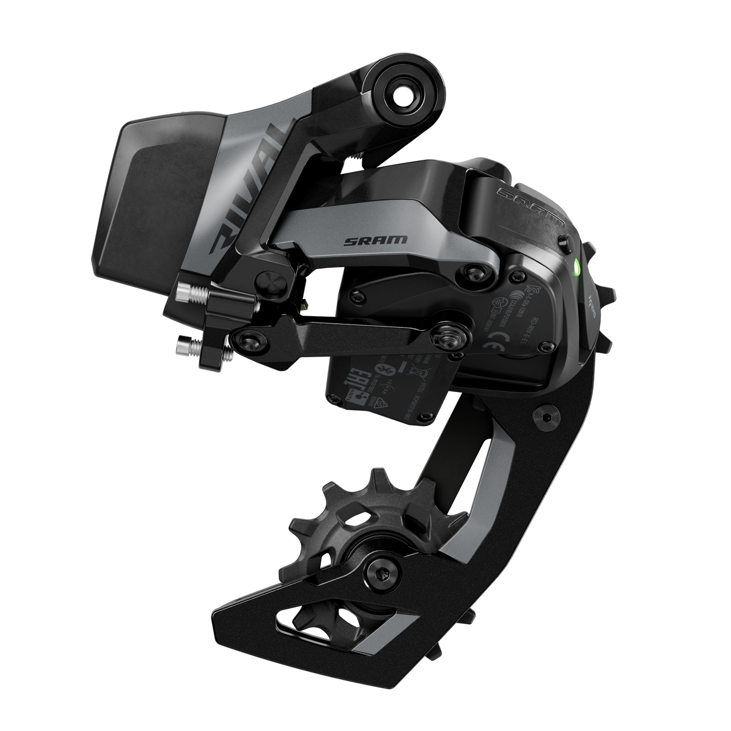 SRAM RIVAL AXS E1 2x12V Max 36T takavaihde (ilman akkua)