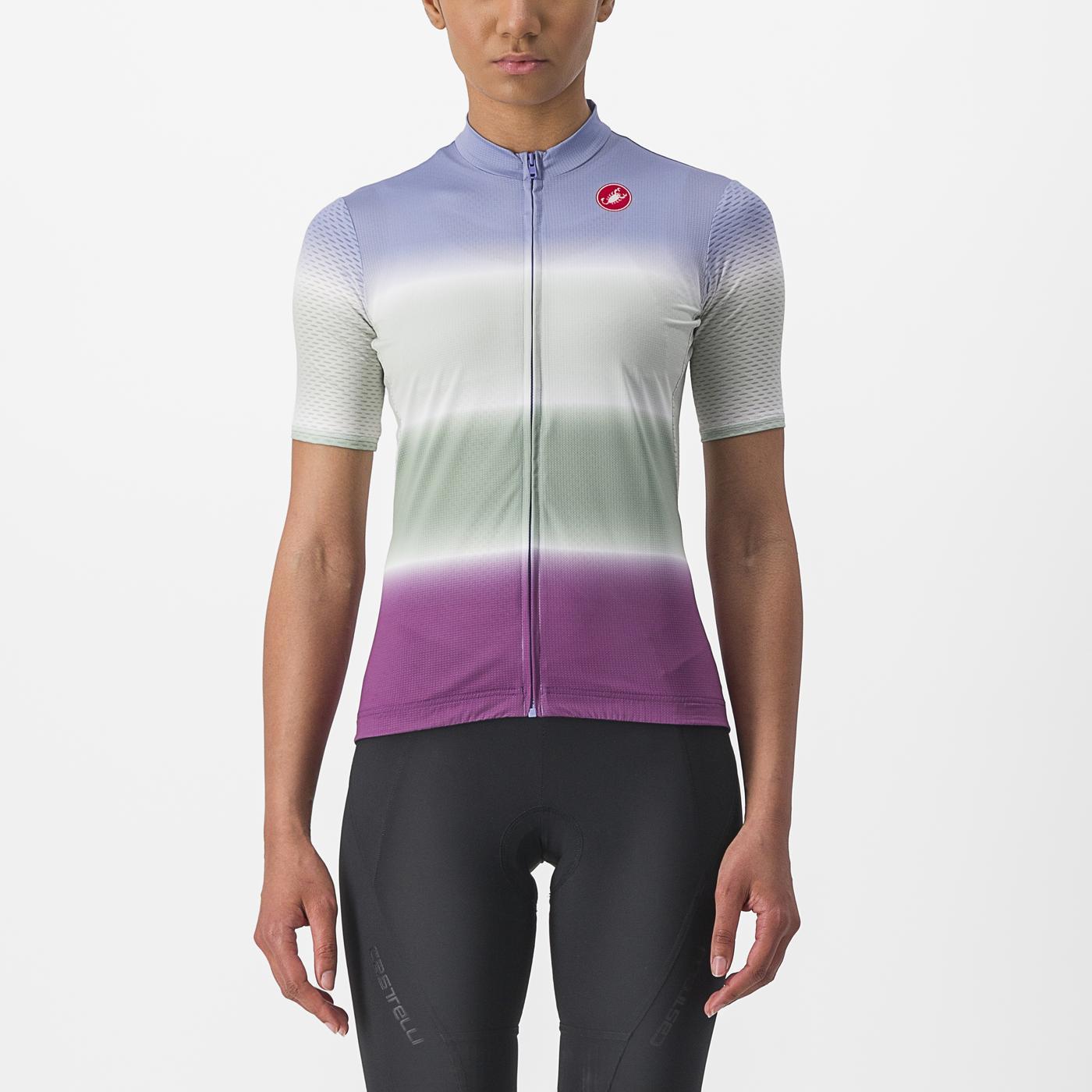CASTELLI DOLCE Naisten lyhythihainen Jersey violetti