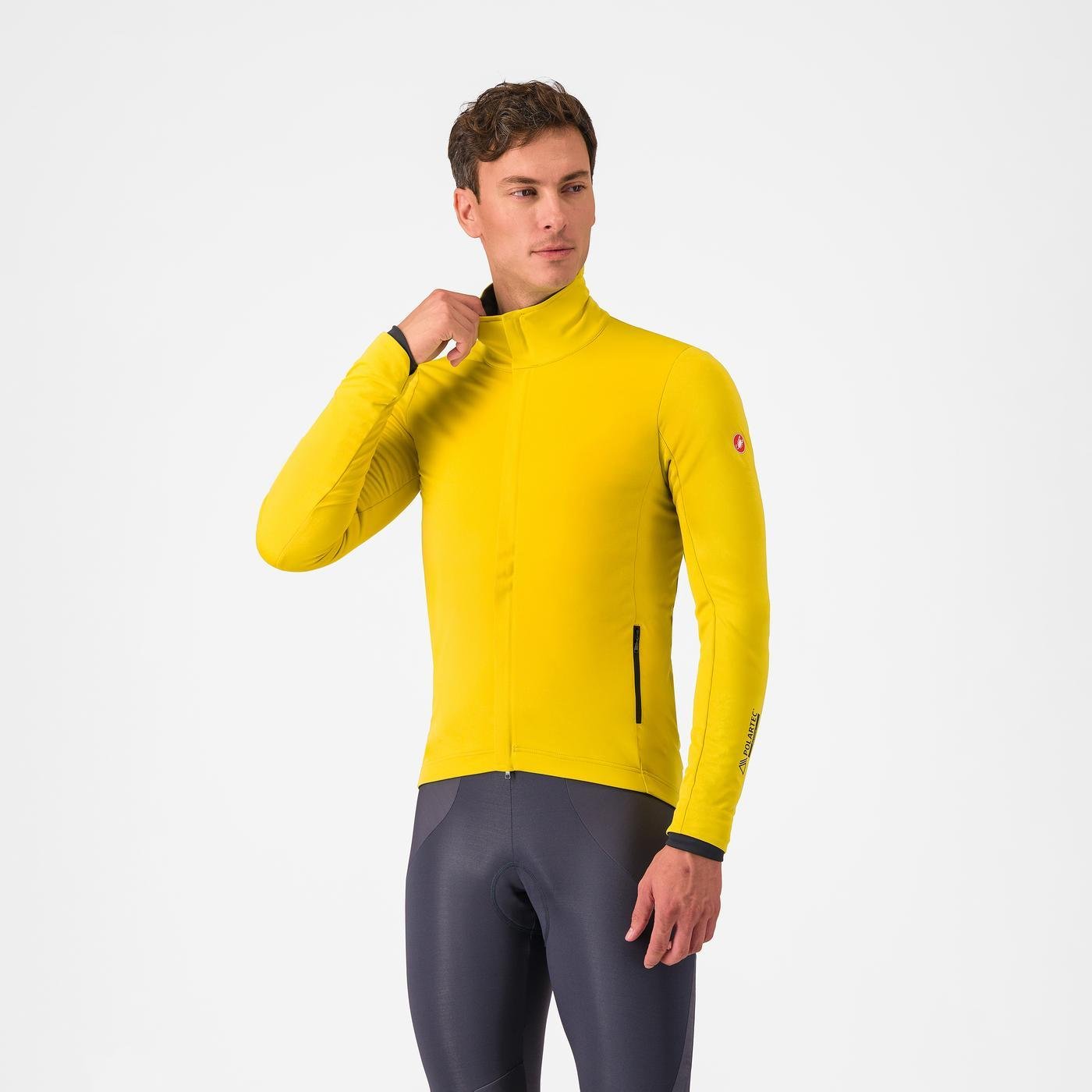 CASTELLI ALPHA 150 Mango Mojito/musta takki
