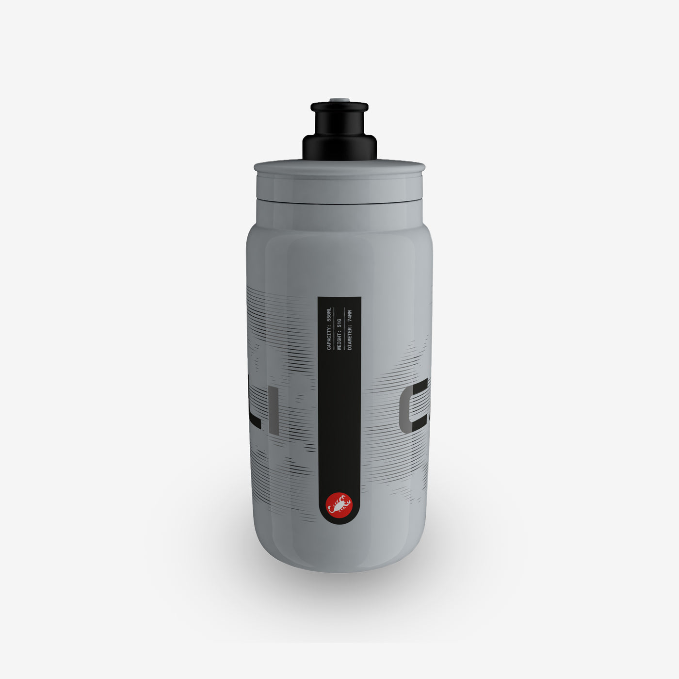 CASTELLI CLOUD pullo (550ml) Harmaa