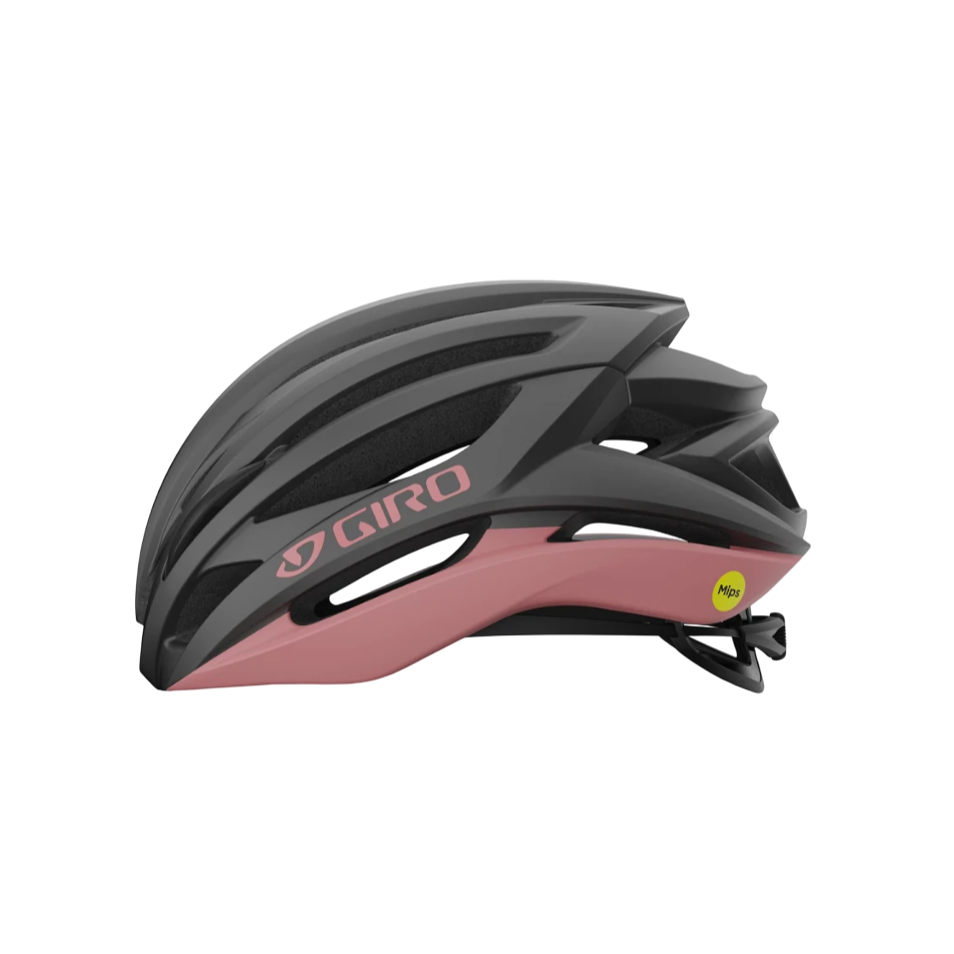 GIRO SYNTAX MIPS Road kypärä harmaa/vaaleanpunainen