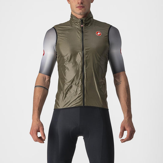 CASTELLI ARIA hihaton takki Ruskea