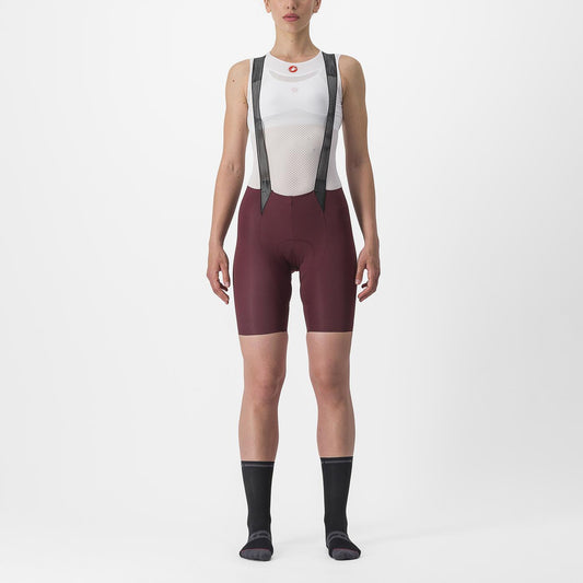 CASTELLI FREE AERO RC W Bib Tight naisten Bordeaux