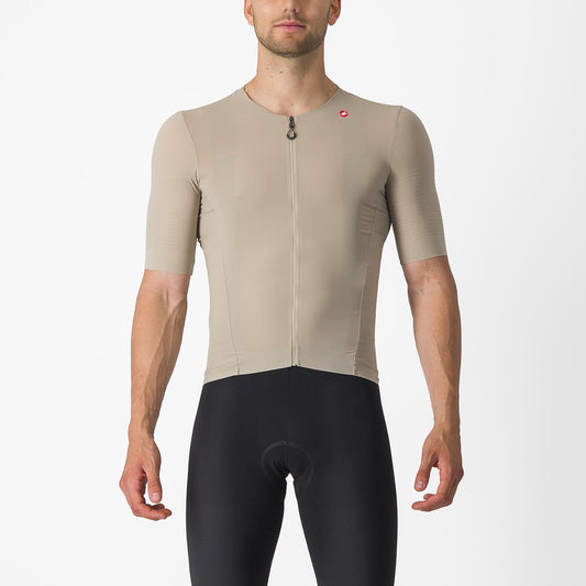 CASTELLI PREMIO lyhythihainen beige trikoo