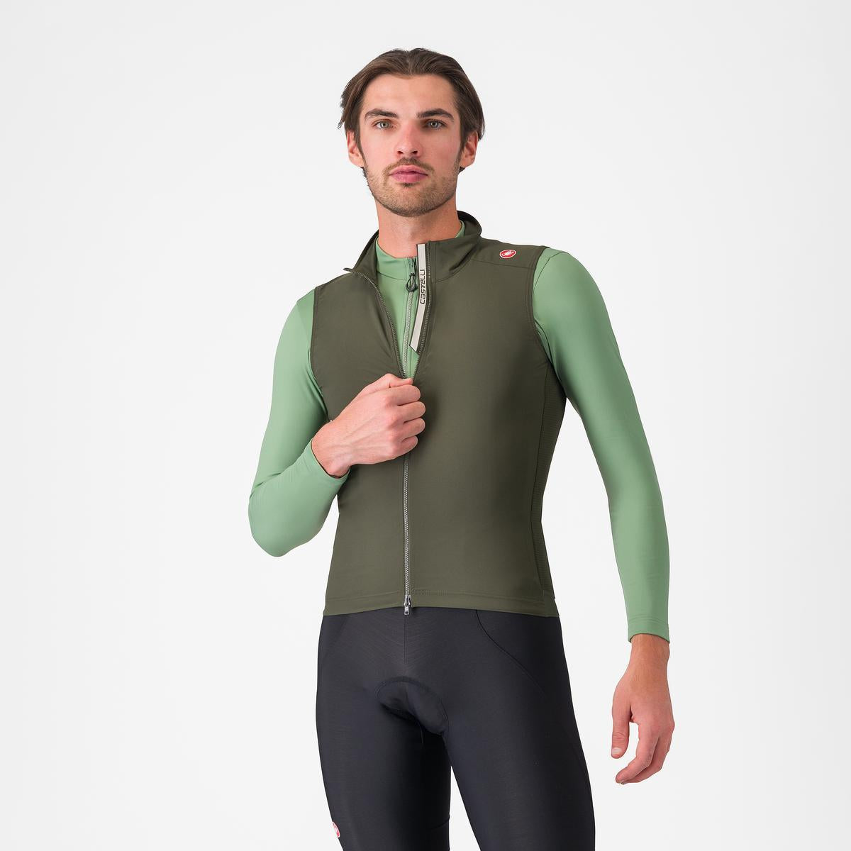 CASTELLI ESPRESSO hihaton takki vihreä