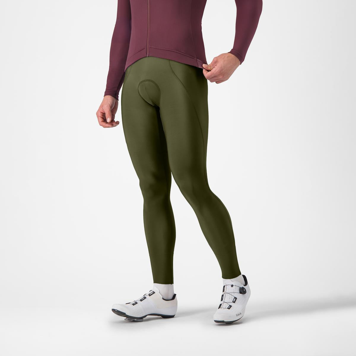 CASTELLI ESPRESSO Pitkät Bib-shortsit Vihreä