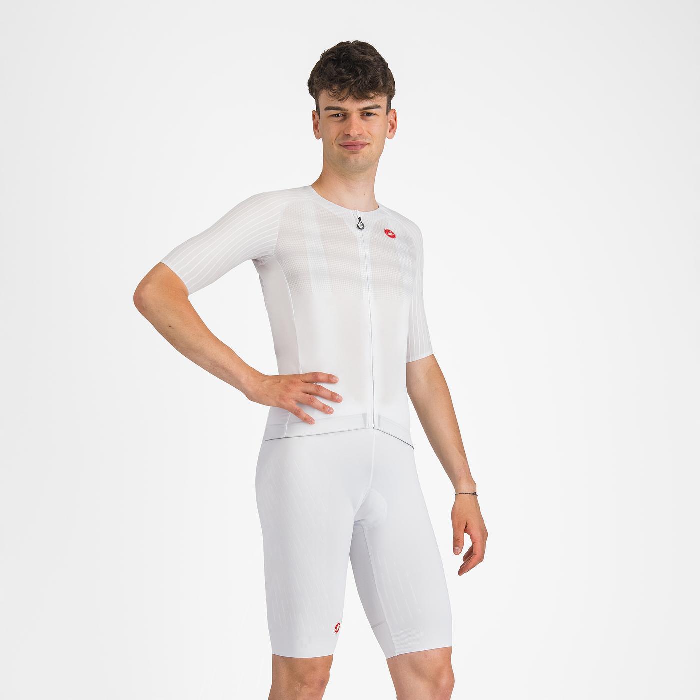 CASTELLI FREE AERO RACE Bib Tight S Valkoinen