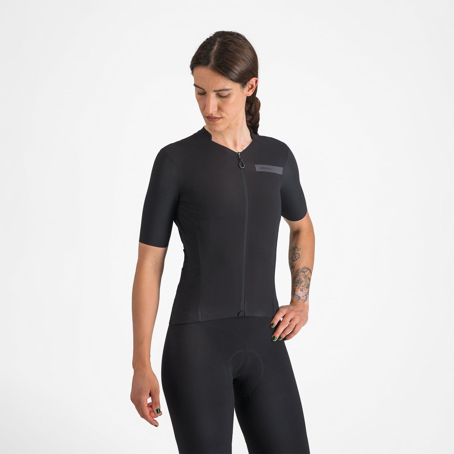 CASTELLI PREMIO EVO Naisten lyhythihainen Jersey musta