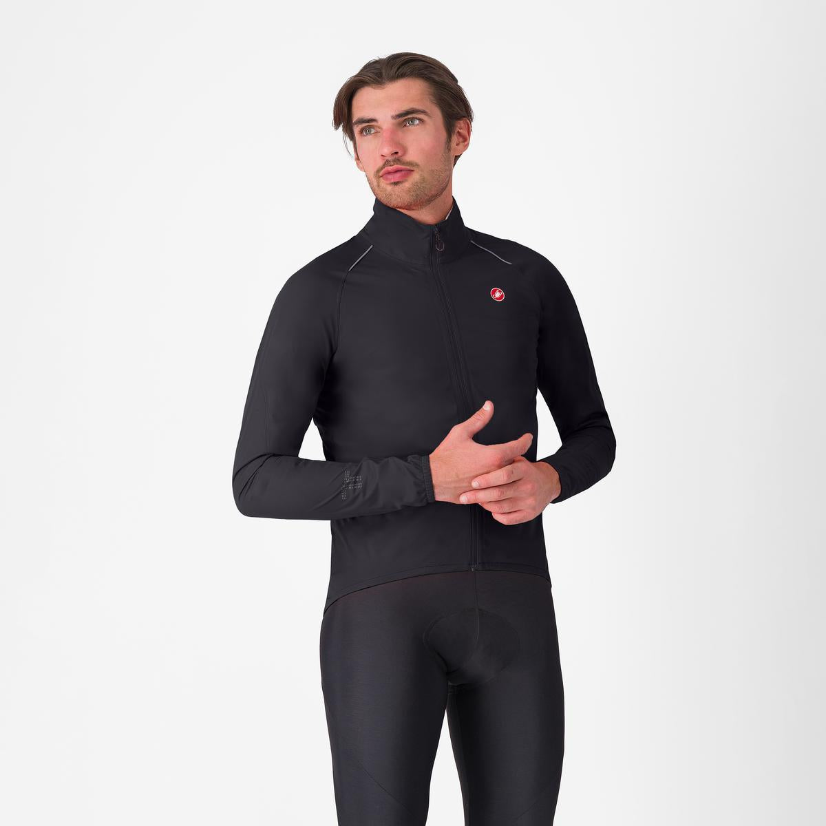 CASTELLI EMERGENCY 3 RAIN Jacket Musta