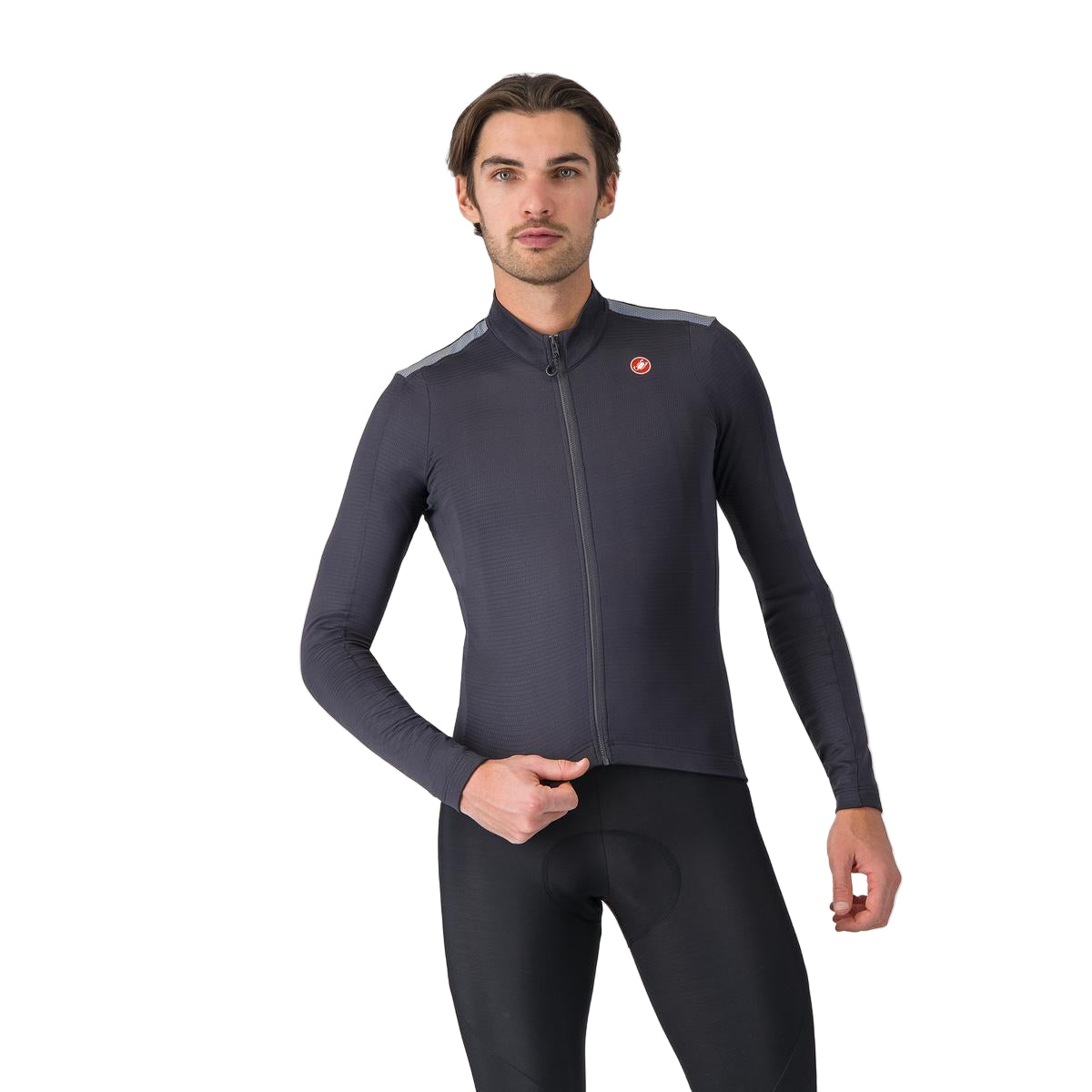 CASTELLI PURO 4 pitkähihainen Jersey harmaa