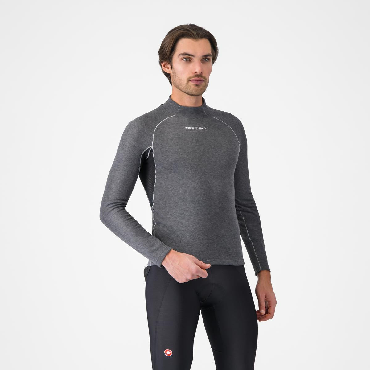 CASTELLI FLANDERS 2 pitkähihainen alusvaate harmaa