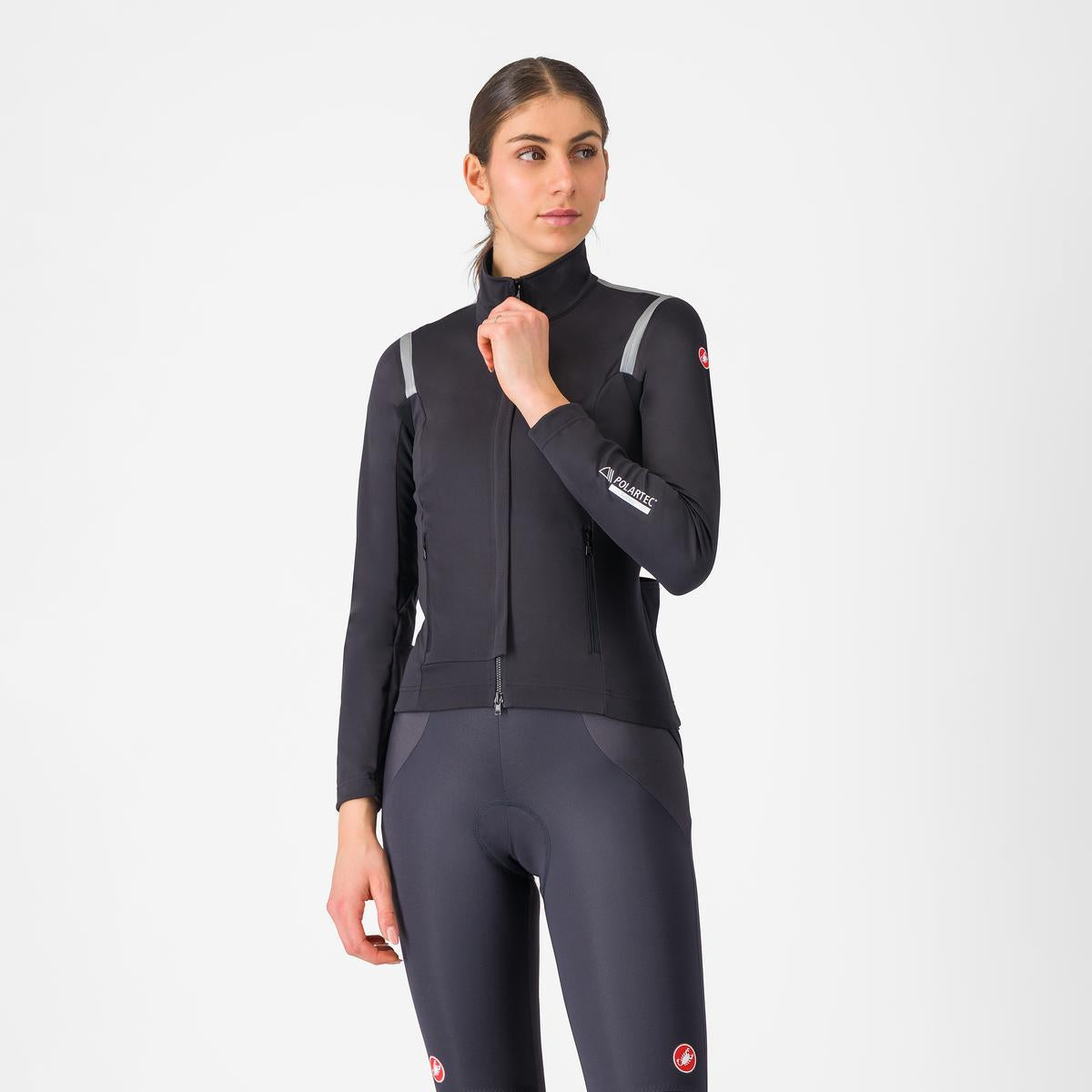 CASTELLI PERFETTO RoS 3 Naisten takki Musta/Noir Reflex