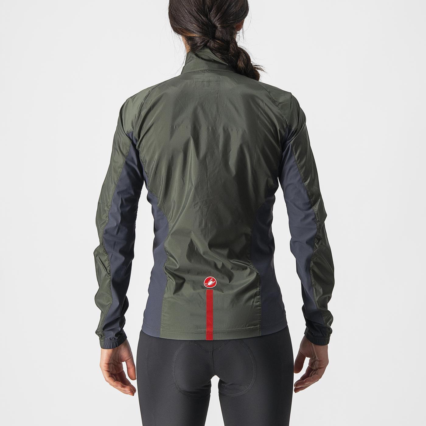 CASTELLI SQUADRA STRETCH takki naisten Khaki