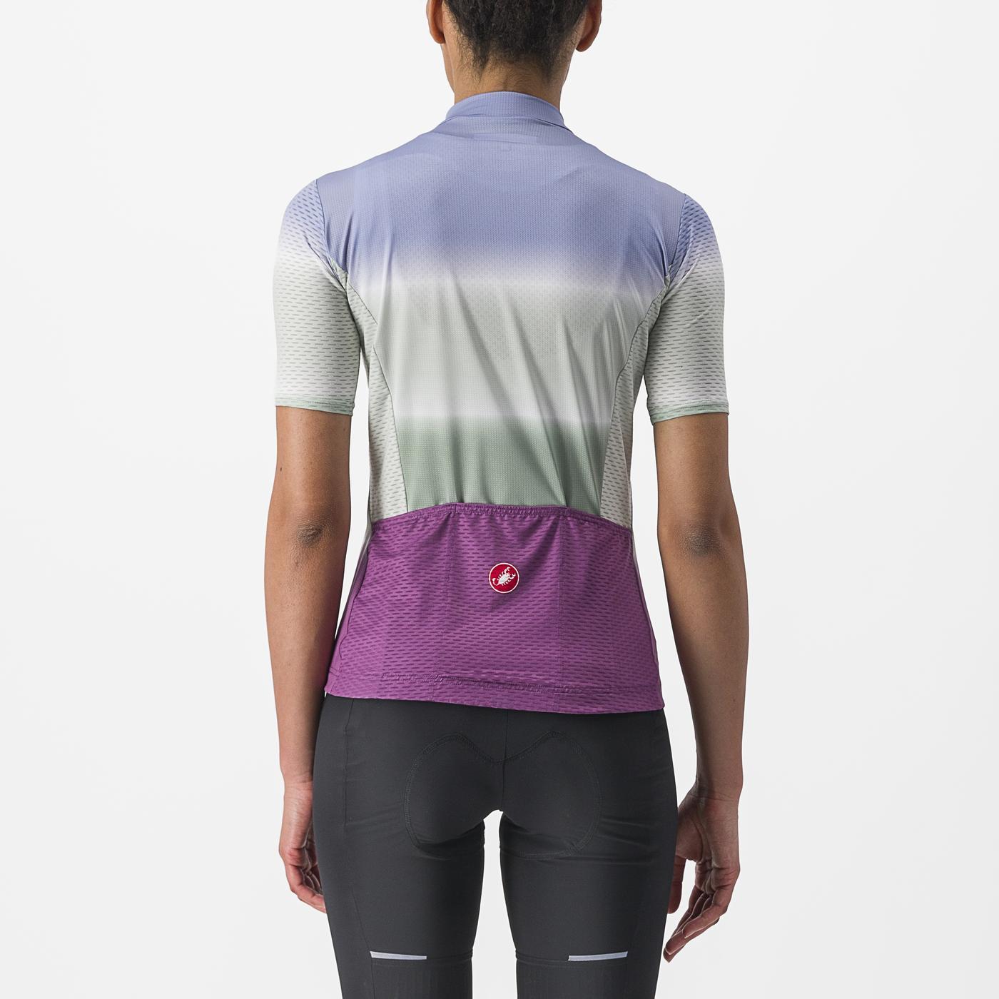 CASTELLI DOLCE Naisten lyhythihainen Jersey violetti
