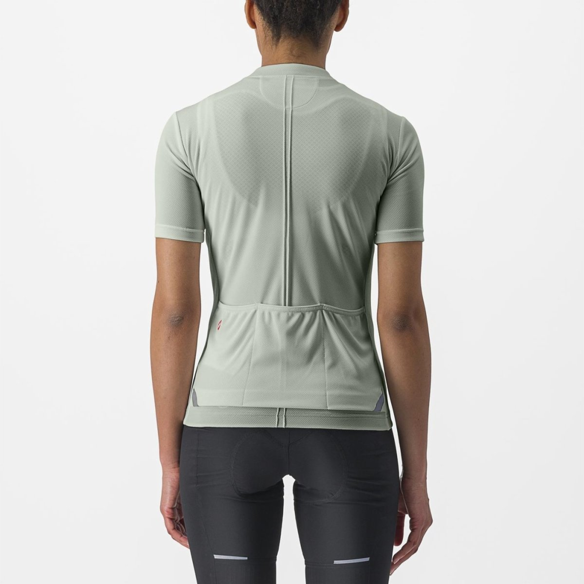 Naisten CASTELLI ANIMA 4 lyhythihainen Jersey vihreä