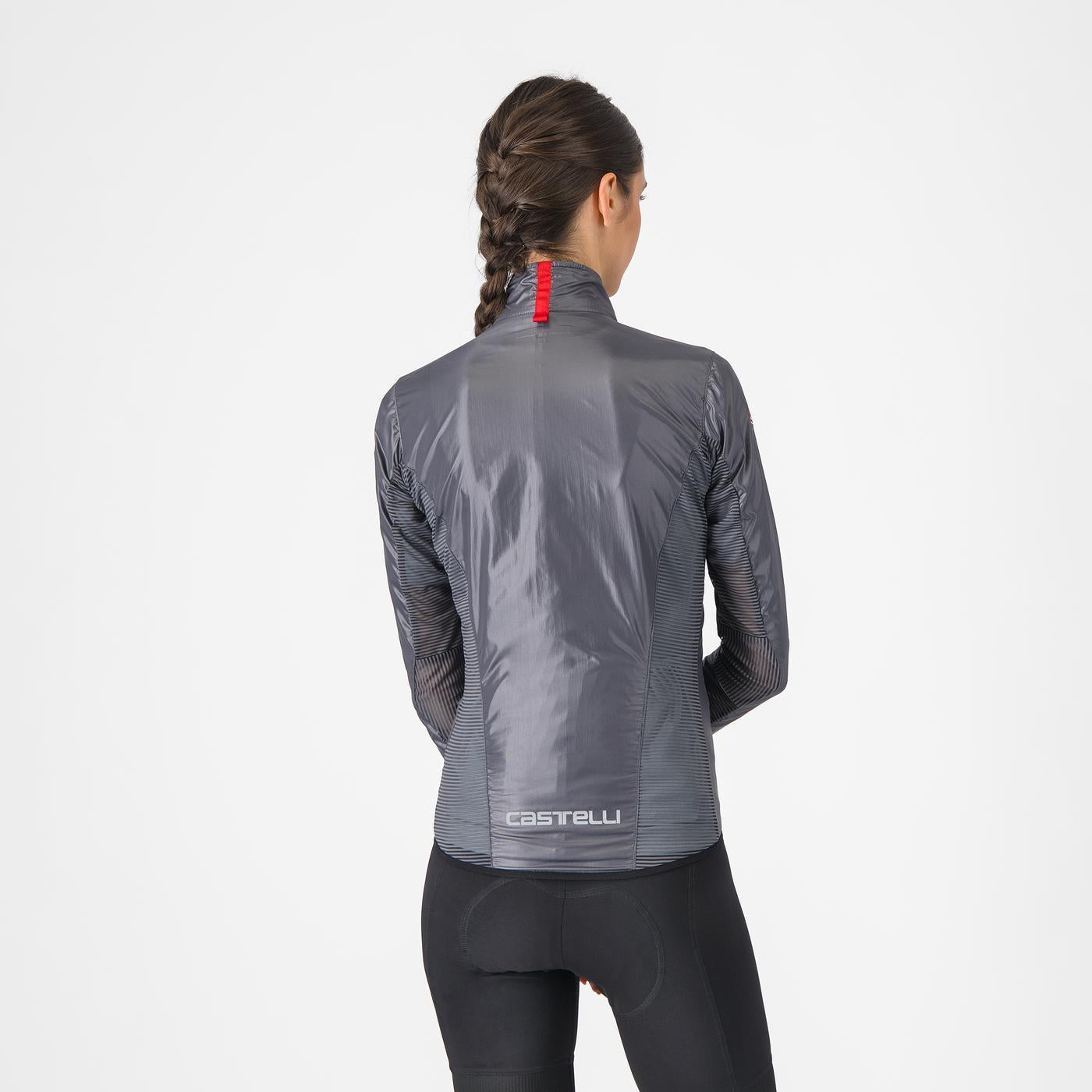 CASTELLI ARIA SHELL takki Naisten tummanharmaa