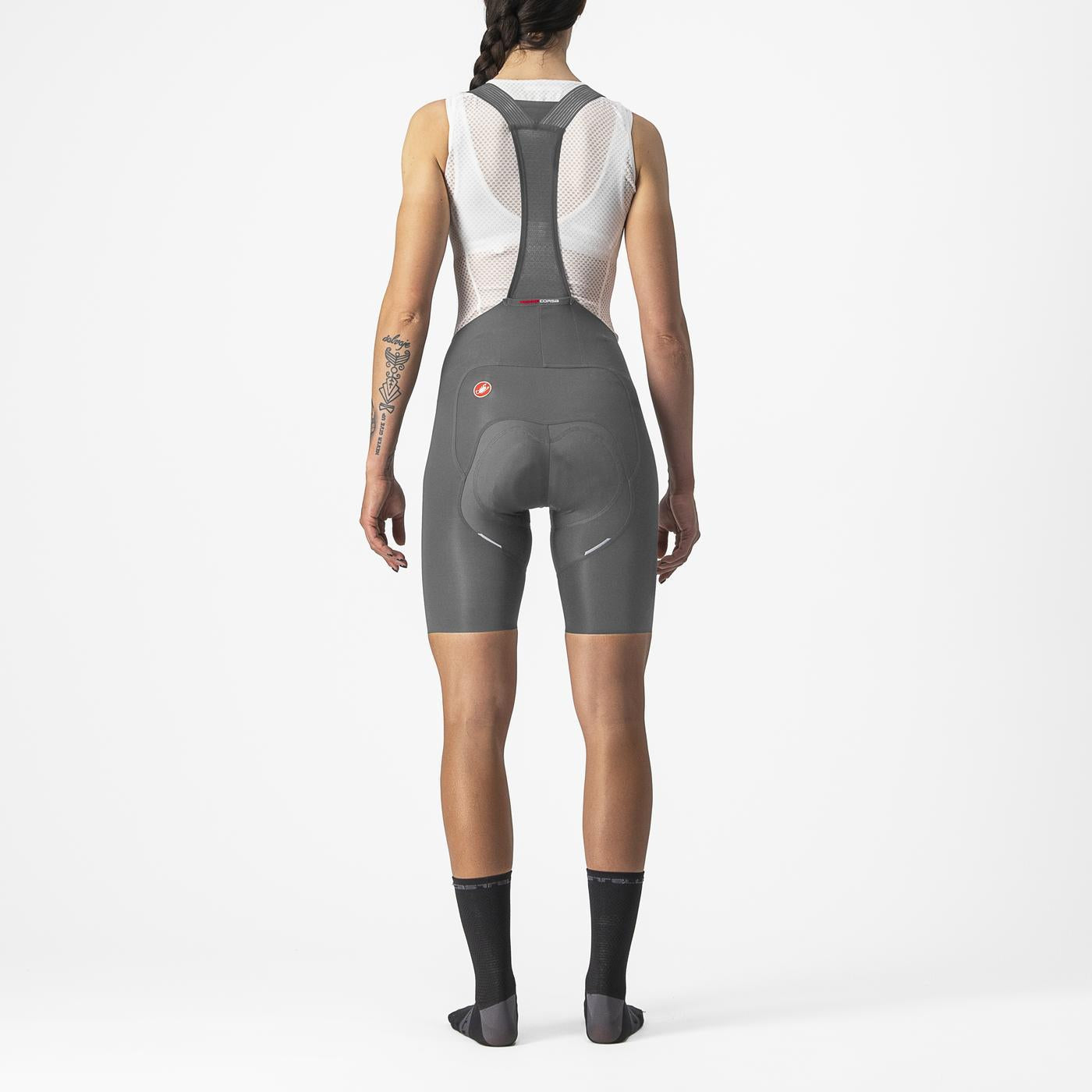 CASTELLI FREE AERO RC W Naisten Bib Tight Harmaa