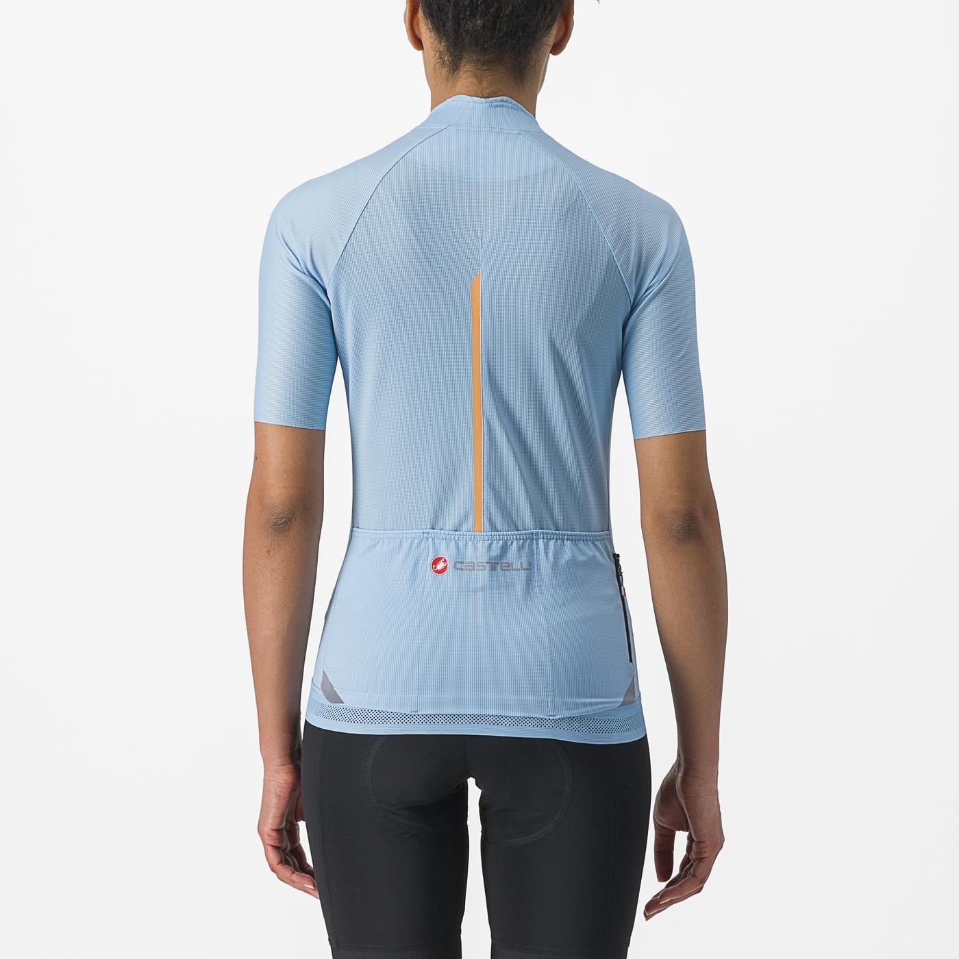 CASTELLI ENDURANCE W Naisten lyhythihainen Jersey Sininen