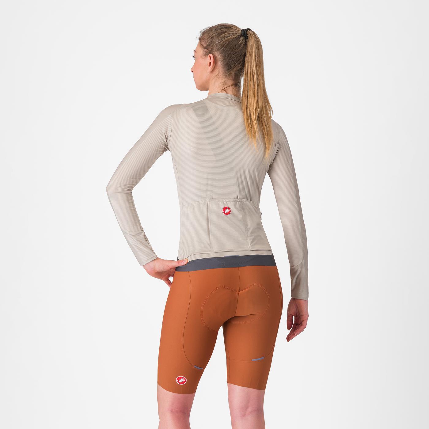 CASTELLI ESPRESSO W DT Naisten ruskea rintalappusukka