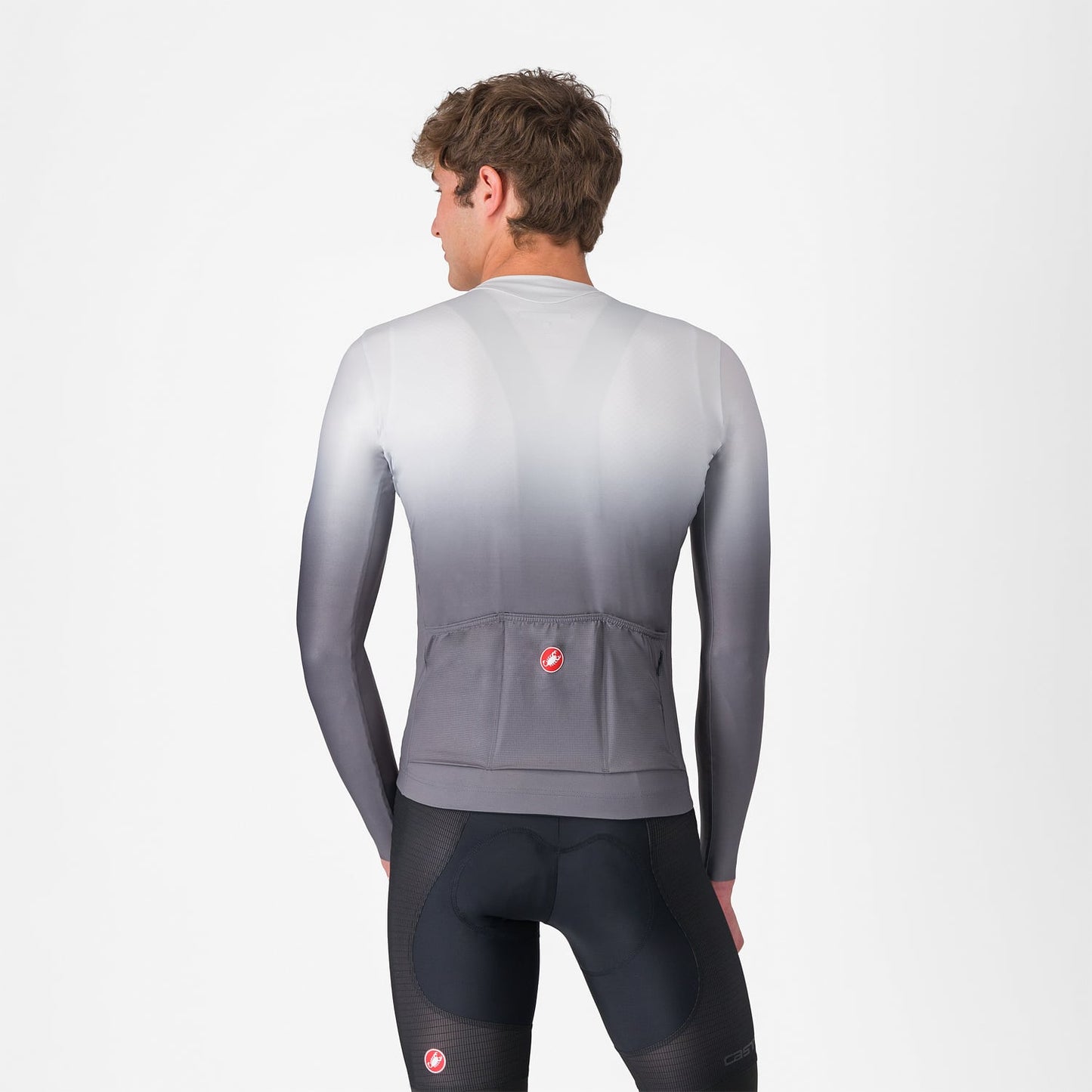 CASTELLI UPF pitkähihainen Jersey harmaa