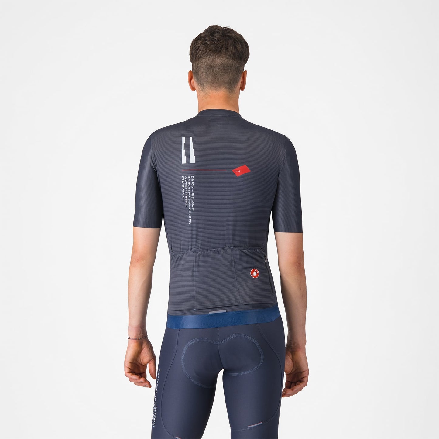 CASTELLI ESPRESSO R--A/D lyhythihainen trikoo Sininen