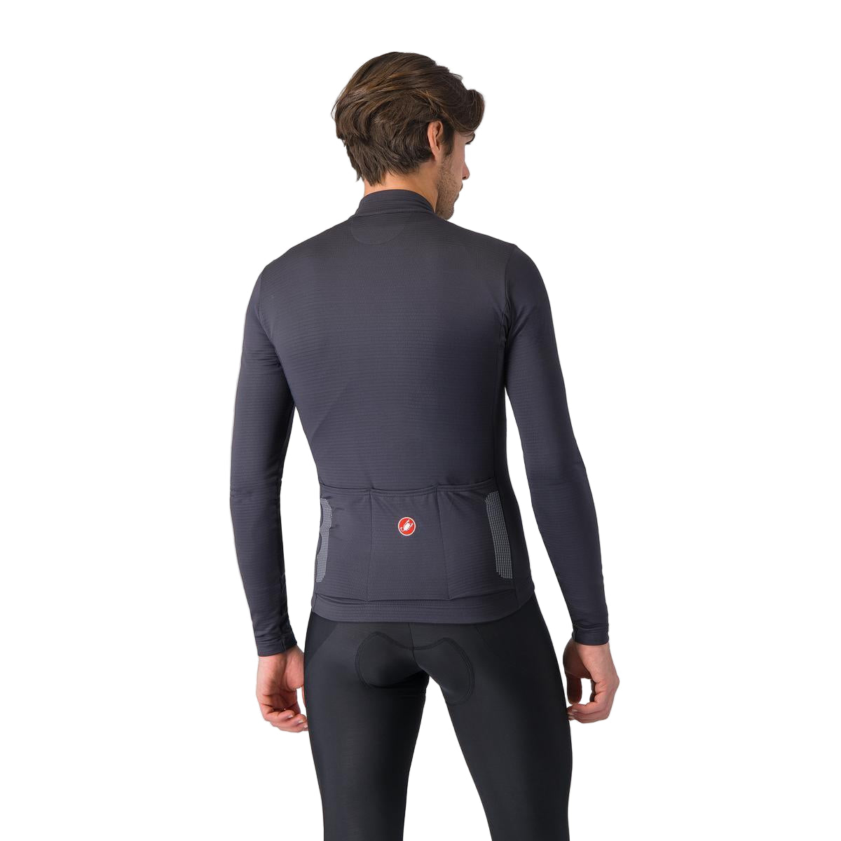 CASTELLI PURO 4 pitkähihainen Jersey harmaa