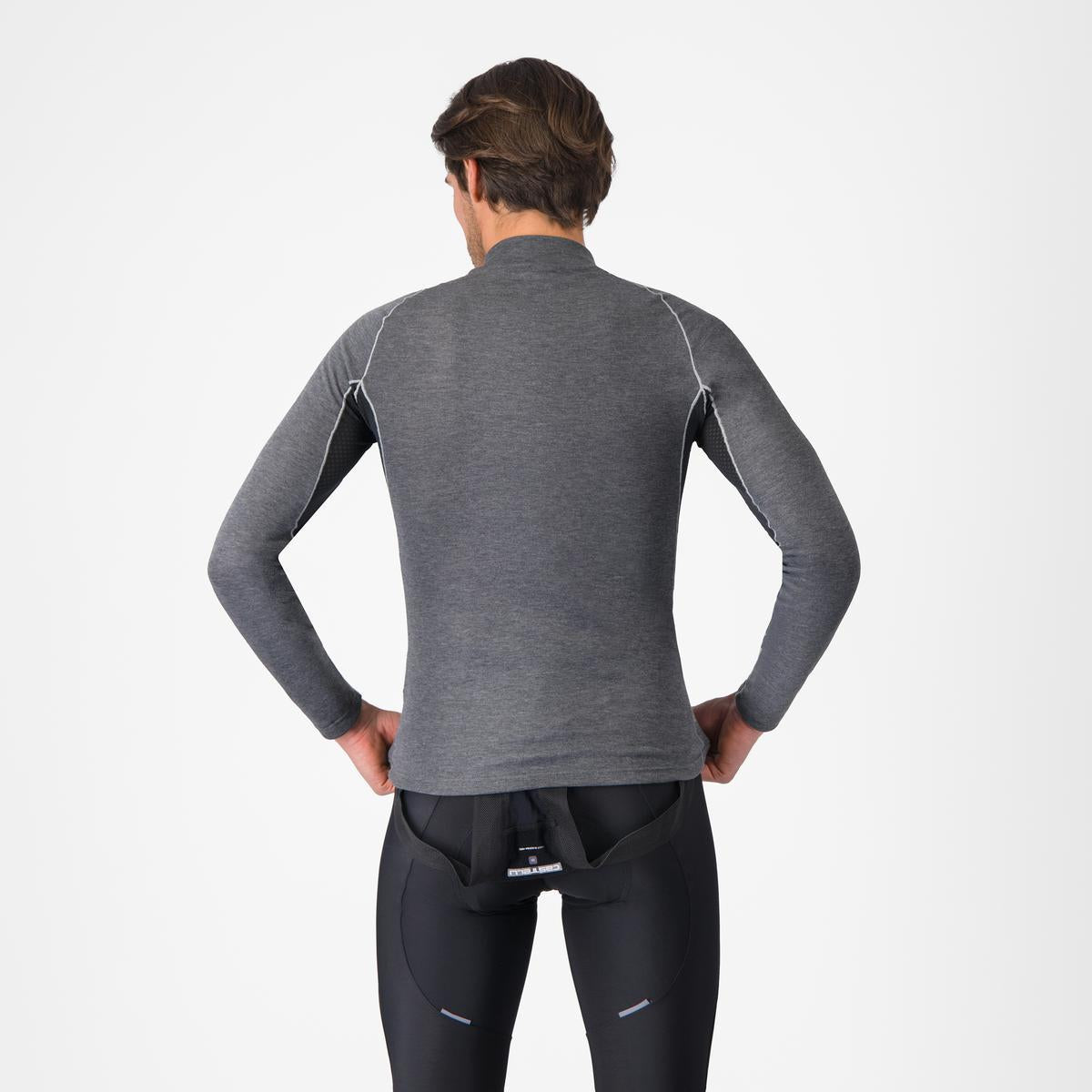 CASTELLI FLANDERS 2 pitkähihainen alusvaate harmaa