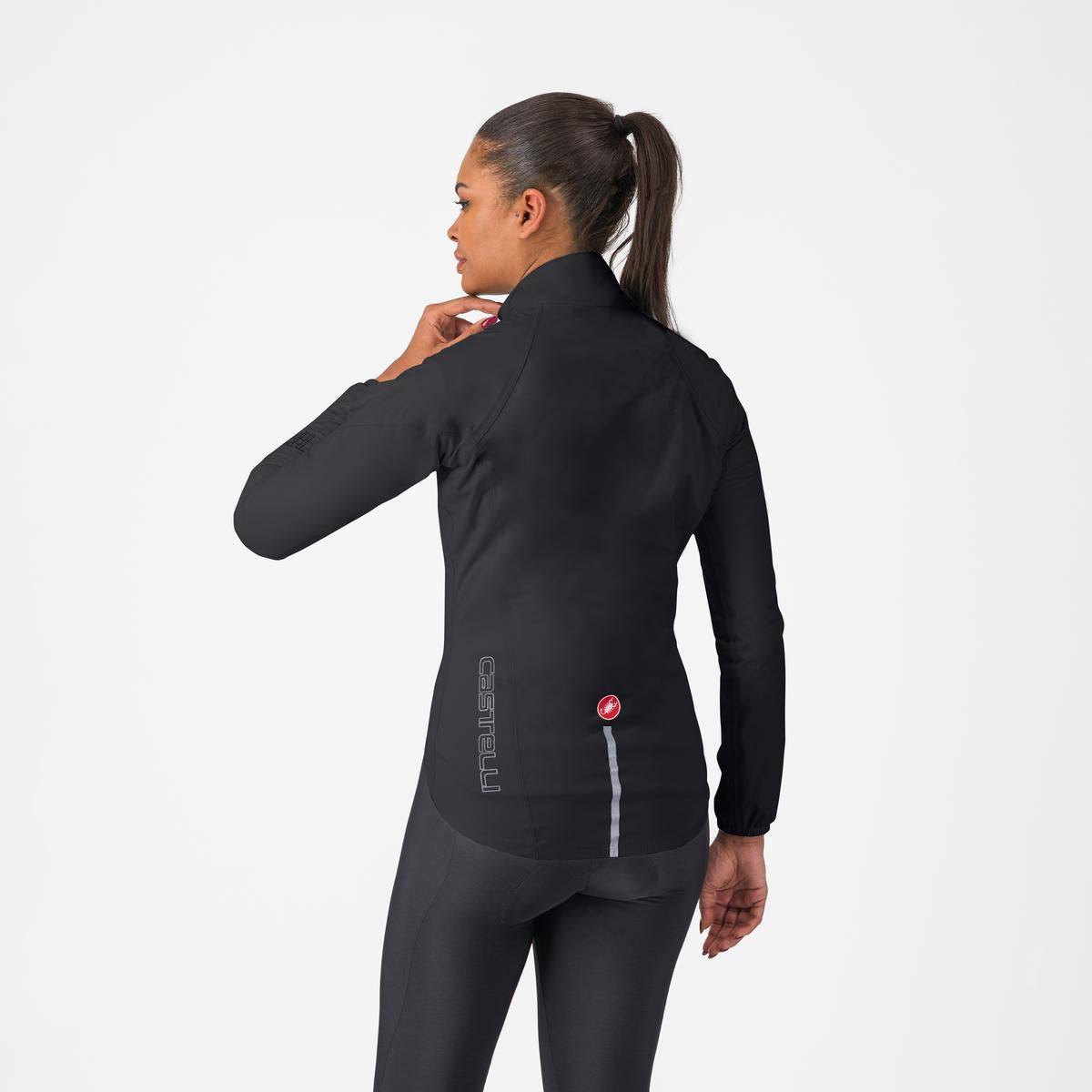 CASTELLI EMERGENCY 3 RAIN Jacket Women Musta