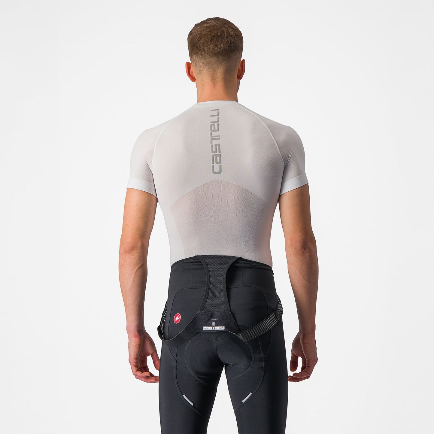 CASTELLI CORE SEAMLESS lyhythihainen alusasu Valkoinen