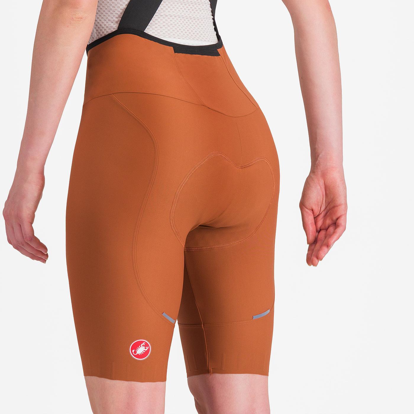 CASTELLI ESPRESSO W DT Naisten ruskea rintalappusukka