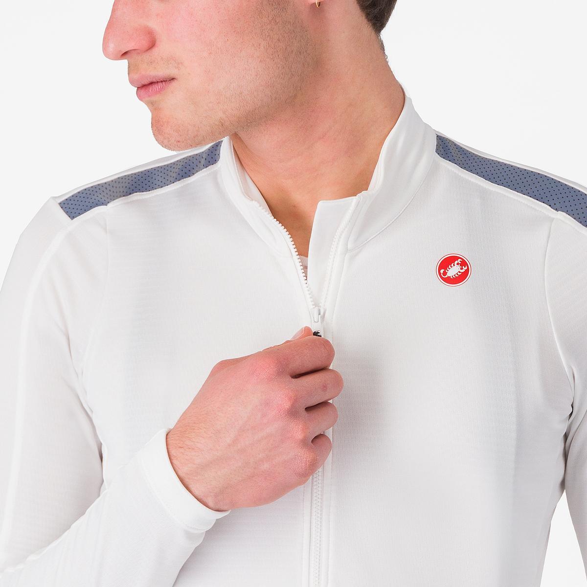 CASTELLI PURO 4 Pitkähihainen Ivory Jersey Jersey