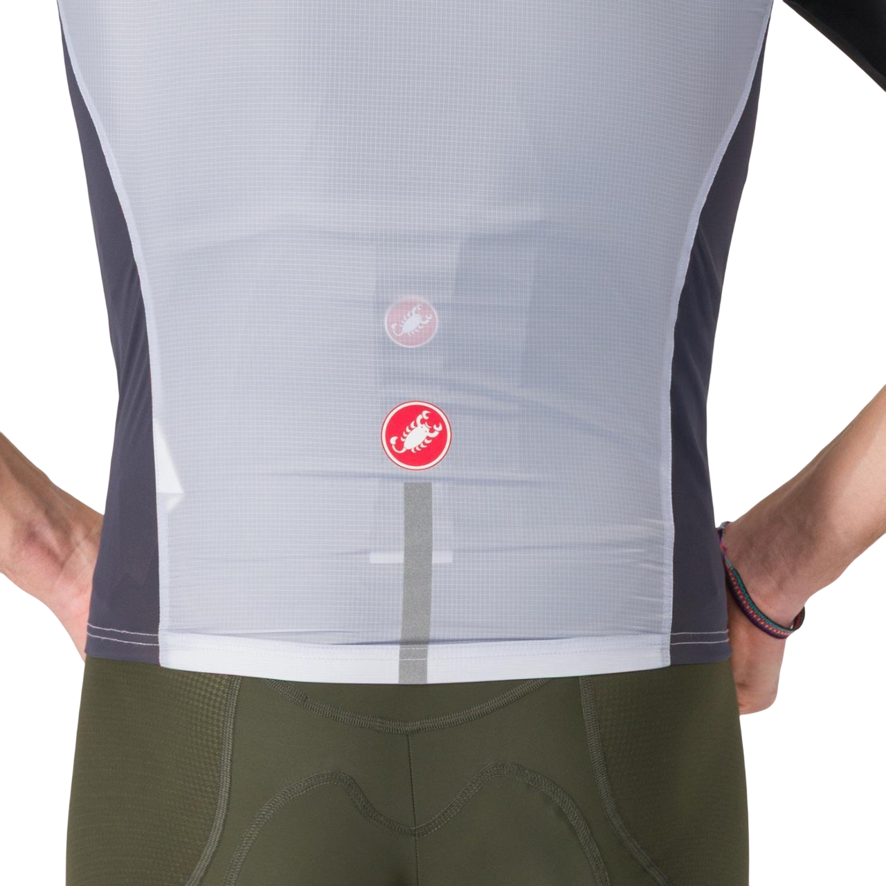CASTELLI SQUADRA STRETCH hihaton takki Harmaa