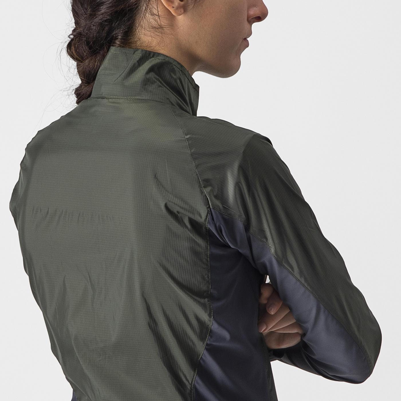 CASTELLI SQUADRA STRETCH takki naisten Khaki