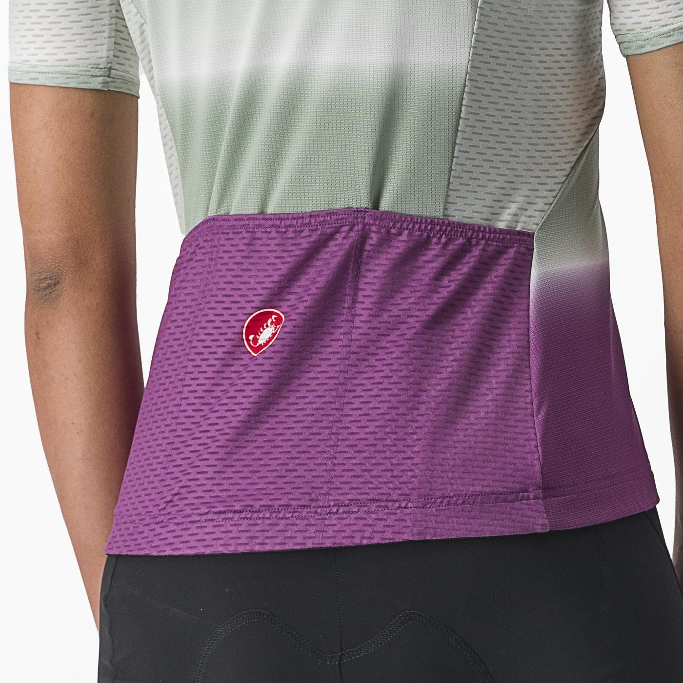 CASTELLI DOLCE Naisten lyhythihainen Jersey violetti