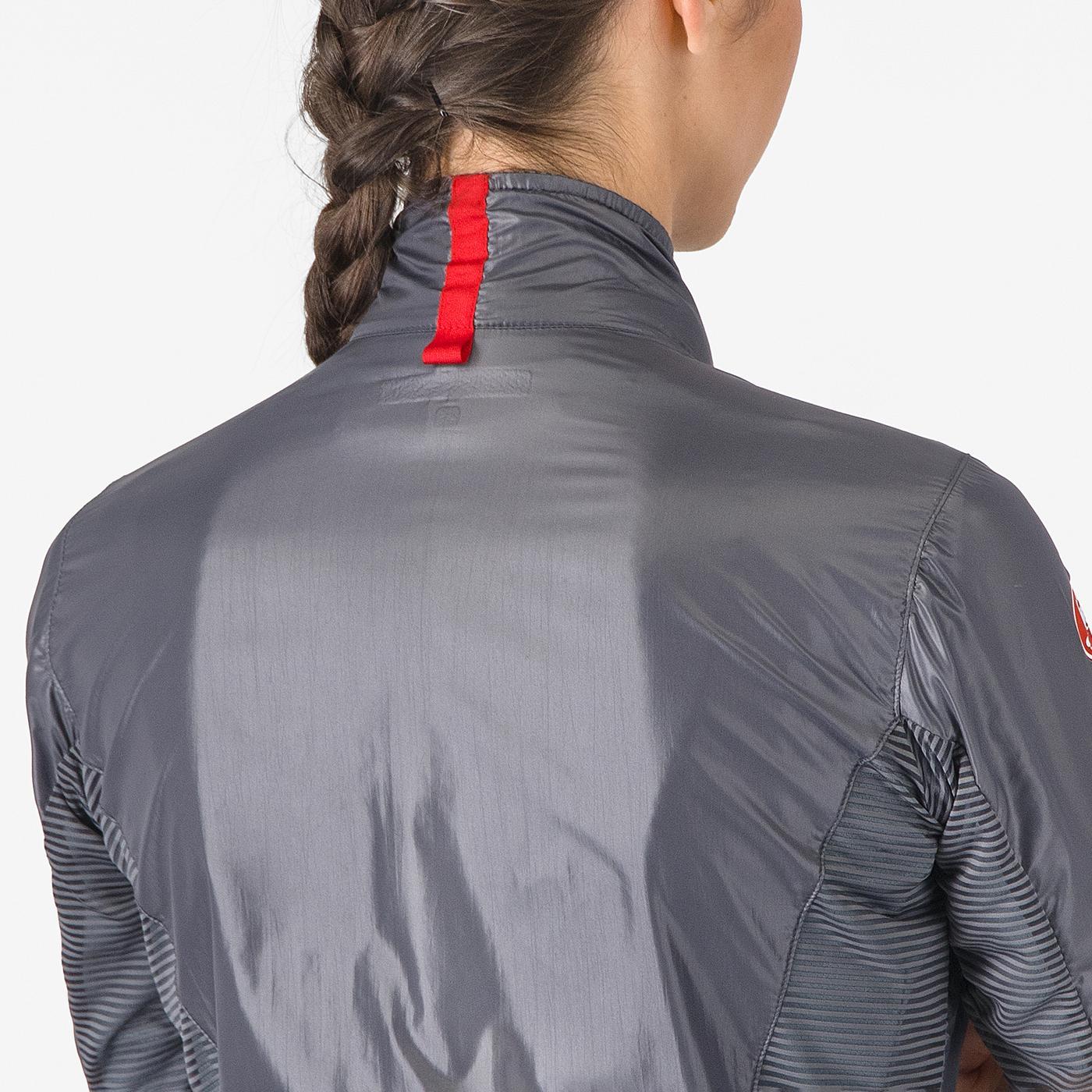 CASTELLI ARIA SHELL takki Naisten tummanharmaa