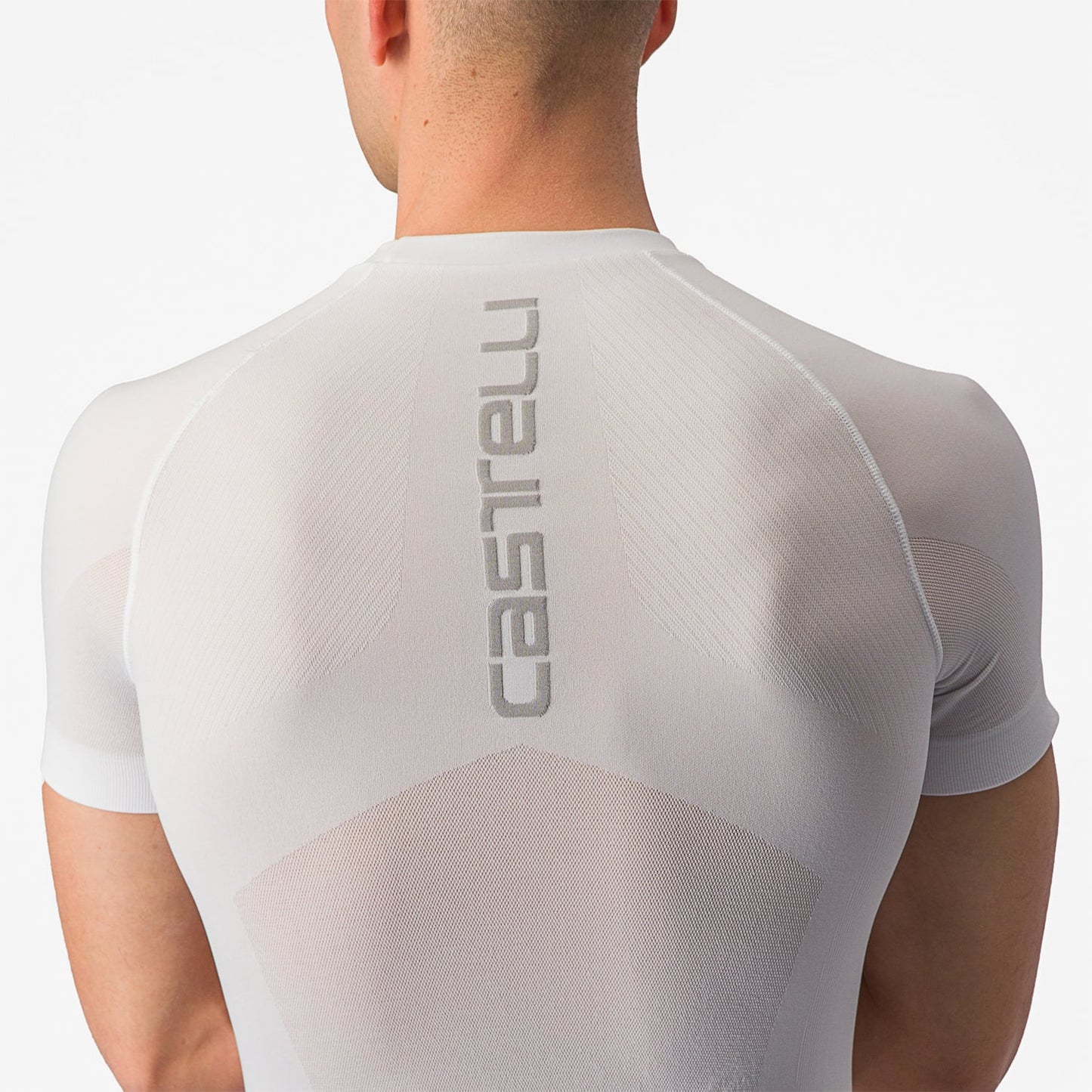 CASTELLI CORE SEAMLESS lyhythihainen alusasu Valkoinen