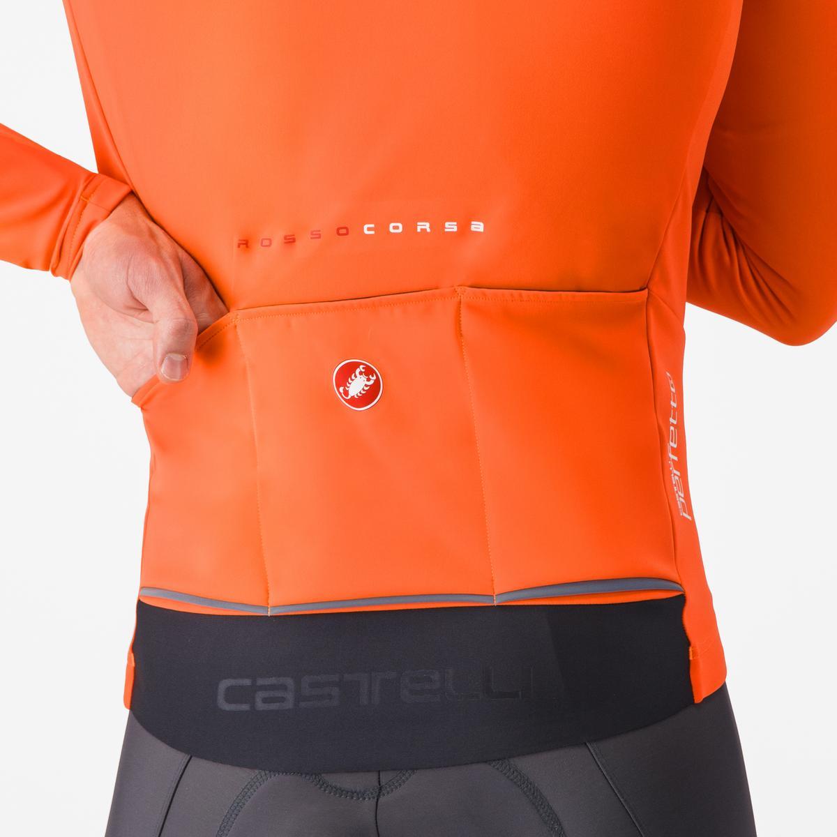 CASTELLI PERFETTO AIR takki oranssi/musta
