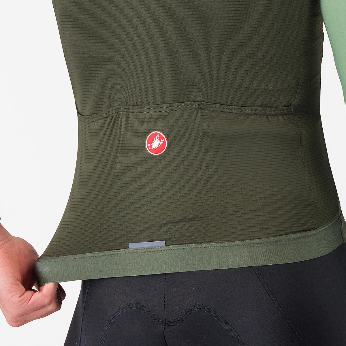 CASTELLI ESPRESSO hihaton takki vihreä