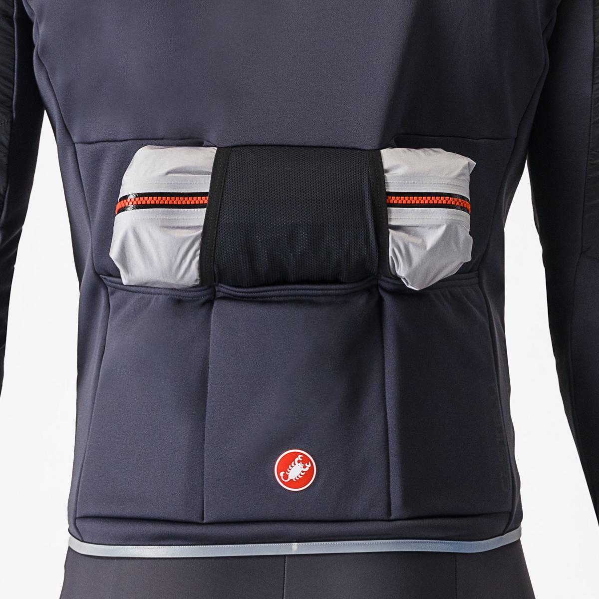 CASTELLI UNLIMITED takki musta/harmaa