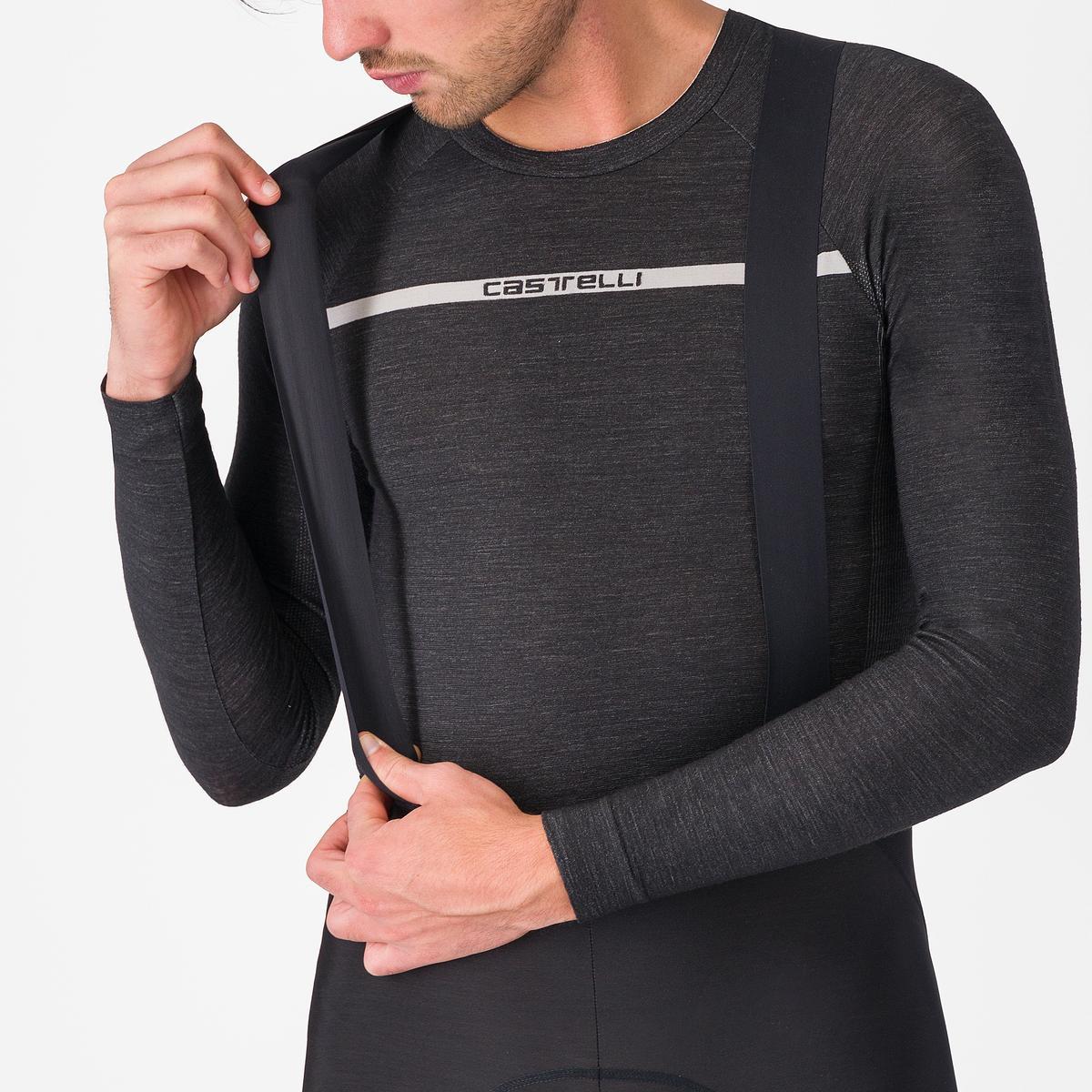 CASTELLI COMPETIZIONE Bibshortsit Musta
