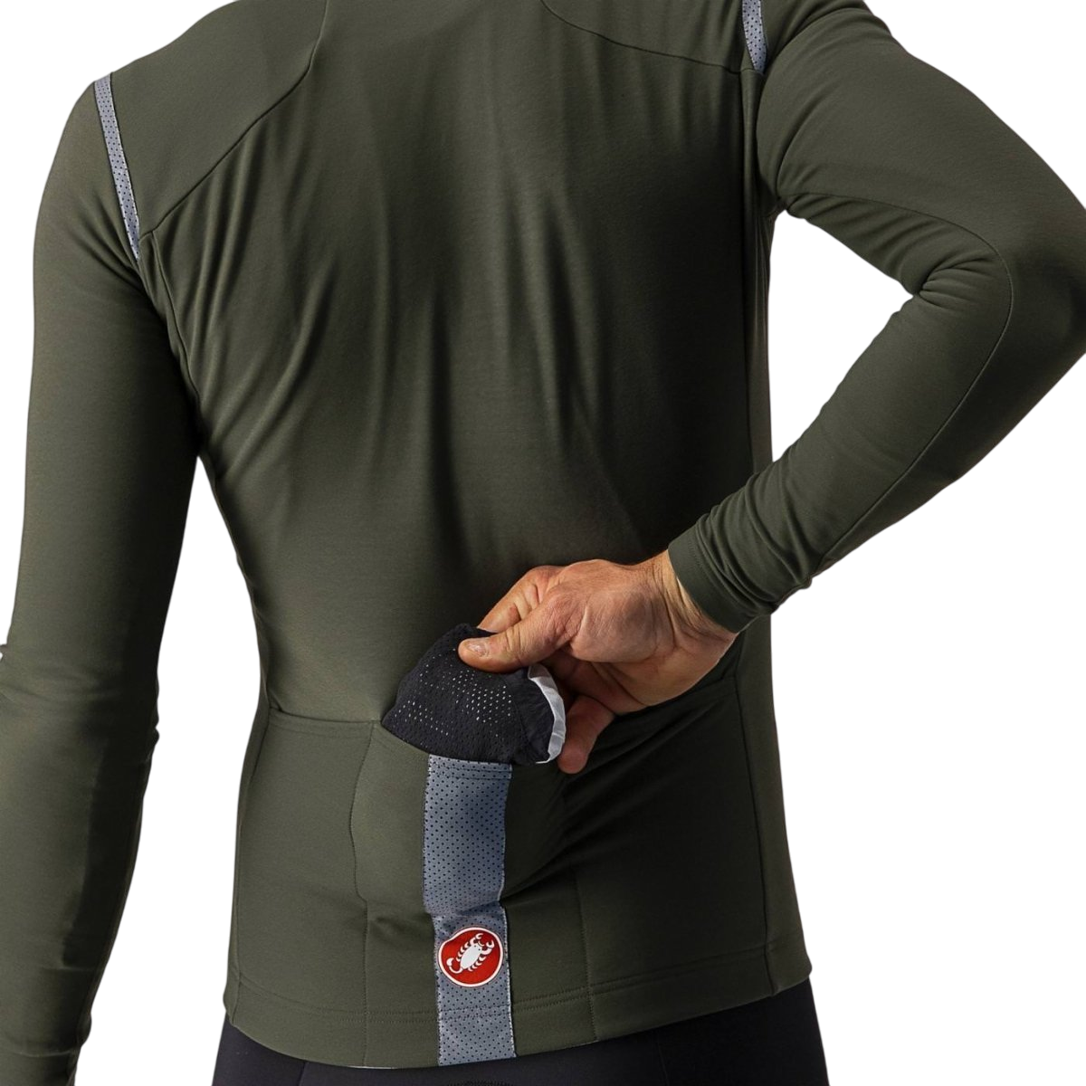 CASTELLI EMERGENCY 2 RAIN Jacket Musta