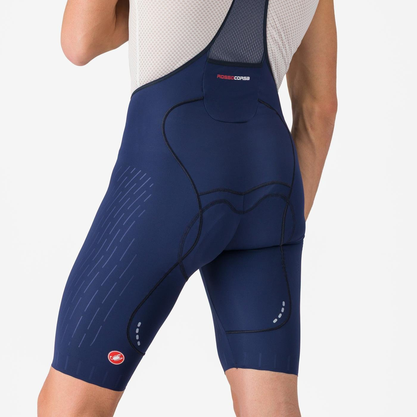 CASTELLI FREE AERO RACE Bib Short S laivastonsininen