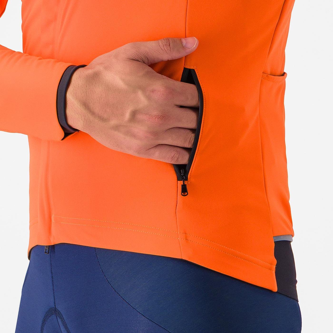 CASTELLI ALPHA 150 takki oranssi/musta