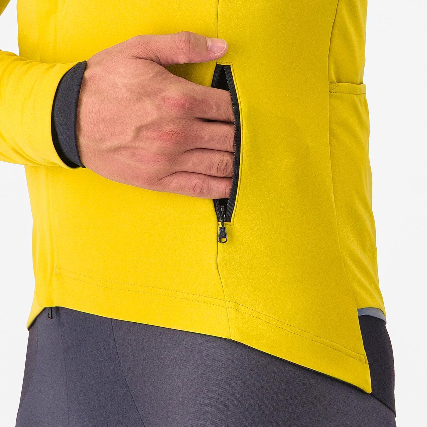 CASTELLI ALPHA 150 Mango Mojito/musta takki